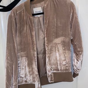 Madewell velvet jacket